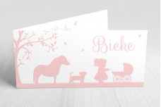 Meisje met kinderwagen Meisje met kinderwagen